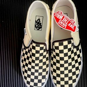 VANS Classic Slip On Checkerboard Shoes